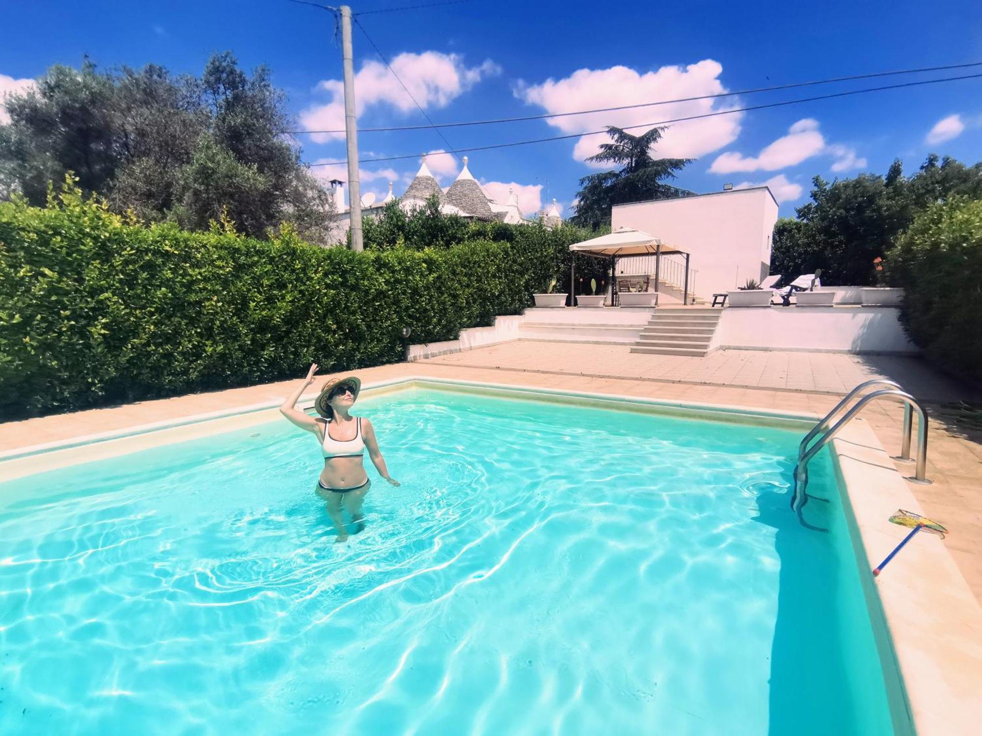 Trulli And Pool - I Cactus Villa Martina Franca Eksteriør billede