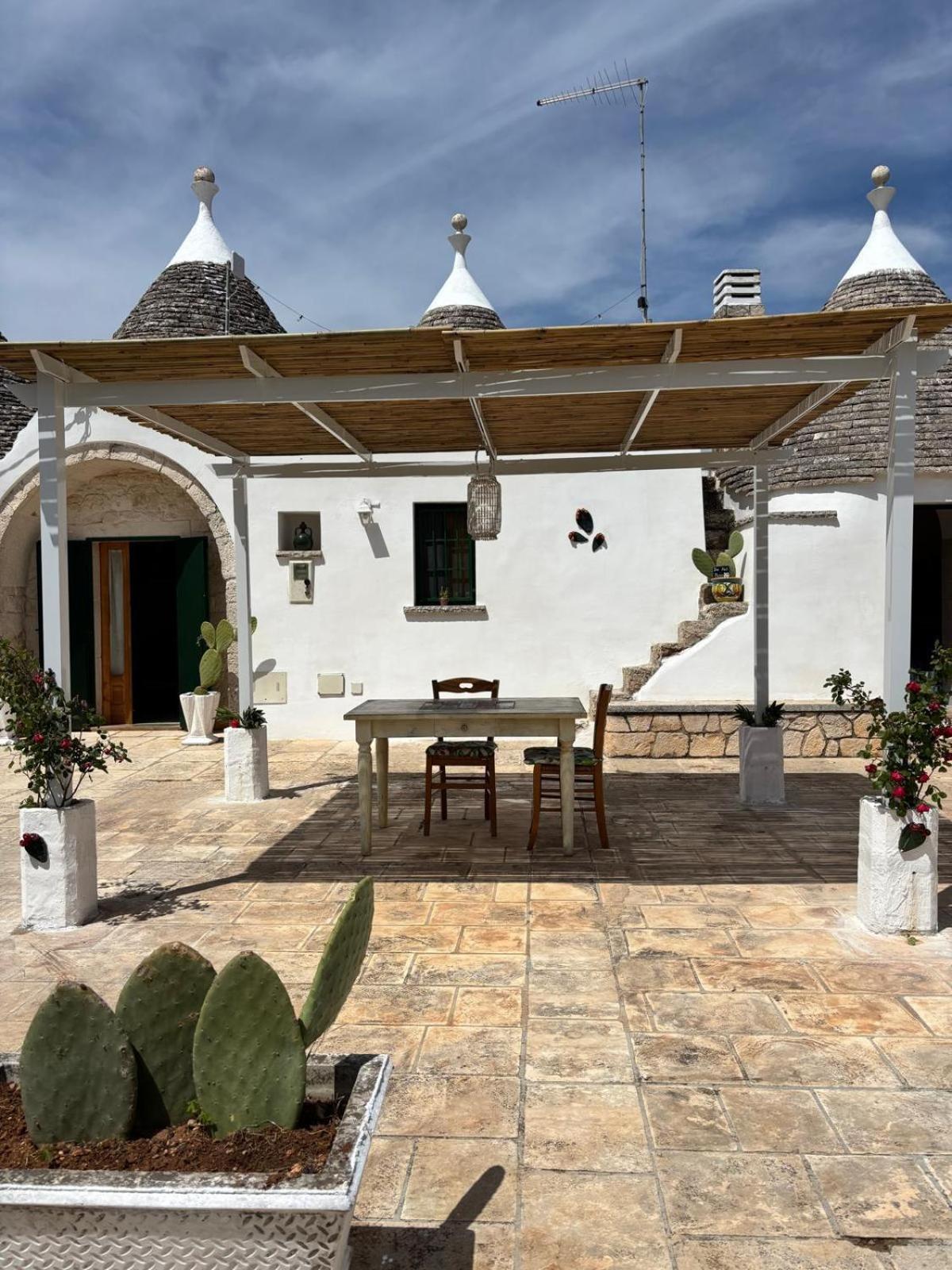 Trulli And Pool - I Cactus Villa Martina Franca Eksteriør billede